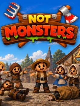 Not Monsters - upcoming PC game cover