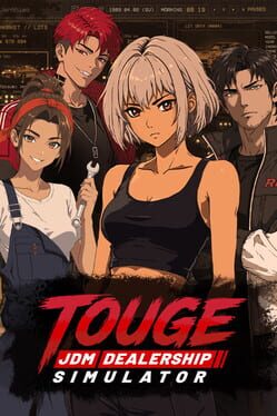 Touge: JDM Dealership Simulator - upcoming PC game cover