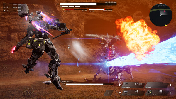 Daemon x Machina: Titanic Scion - capture d'écran 3 (gameplay PC)