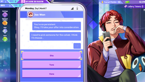 K-Pop Idol Stories: Road to Debut - capture d'écran 6 (gameplay PC)