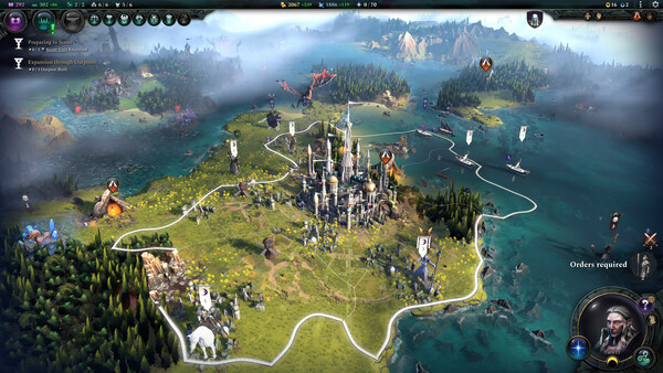 Age of Wonders 4 - capture d'écran 1 (gameplay PC)