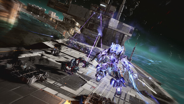 Gundam Rogue Orbit - capture d'écran 3 (gameplay PC)
