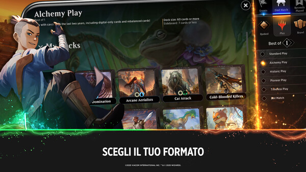 Magic: The Gathering Arena - capture d'écran 1 (gameplay PC)