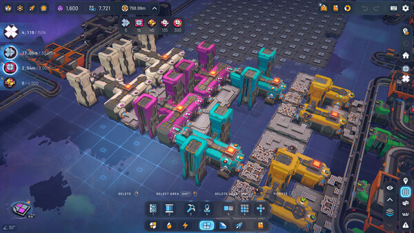 Shapez 2: Factory - capture d'écran 3 (gameplay PC)