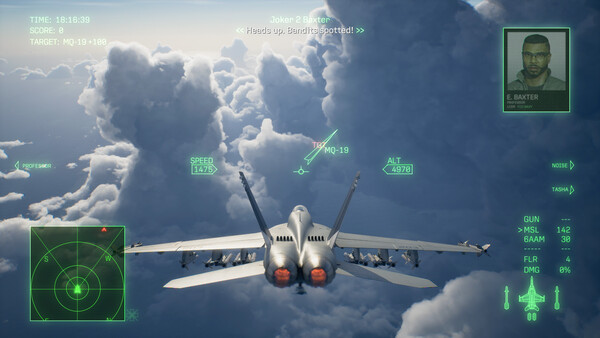 Ace Combat 8: Wings of Theve - capture d'écran 6 (gameplay PC)