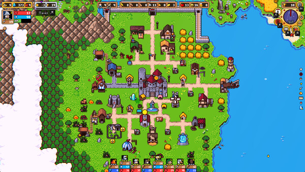 Super Fantasy Kingdom - capture d'écran 1 (gameplay PC)