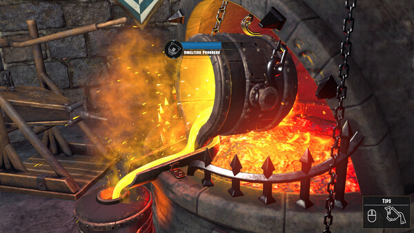Medieval Crafter: Blacksmith - capture d'écran 2 (gameplay PC)