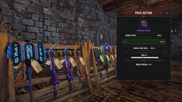 Medieval Crafter: Blacksmith - capture d'écran 3 (gameplay PC)