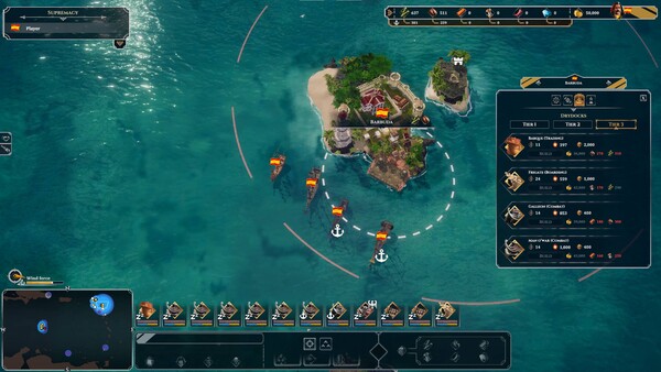 Corsairs: Battle of the Caribbean - capture d'écran 6 (gameplay PC)