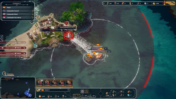 Corsairs: Battle of the Caribbean - capture d'écran 2 (gameplay PC)