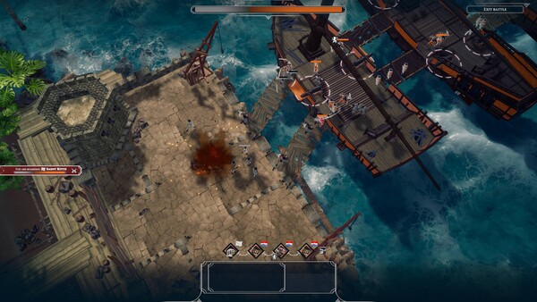 Corsairs: Battle of the Caribbean - capture d'écran 5 (gameplay PC)