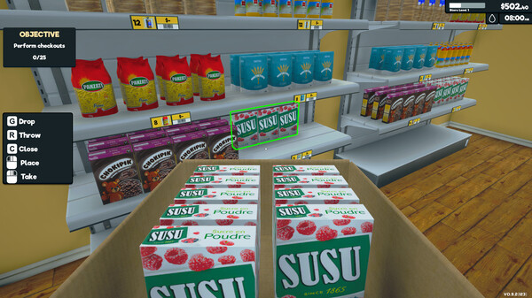 Supermarket Simulator - capture d'écran 1 (gameplay PC)