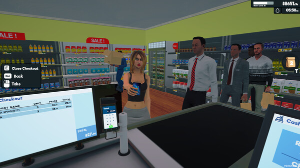 Supermarket Simulator - capture d'écran 2 (gameplay PC)