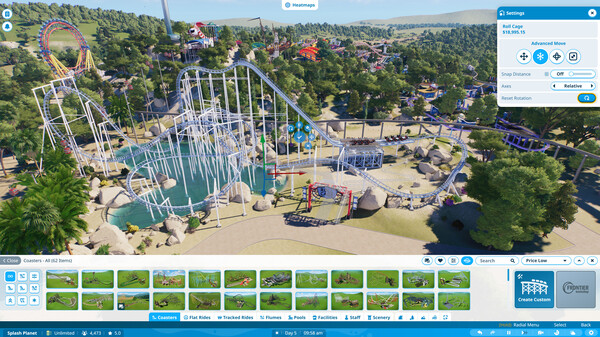 Planet Coaster 2 - capture d'écran 4 (gameplay PC)