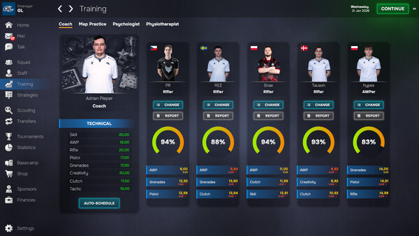 Esports Manager 2026 - capture d'écran 3 (gameplay PC)