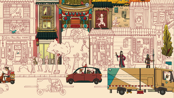 Hidden Cats in Beijing - capture d'écran 4 (gameplay PC)