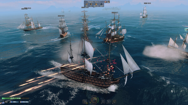 World of Sea Battle - capture d'écran 2 (gameplay PC)