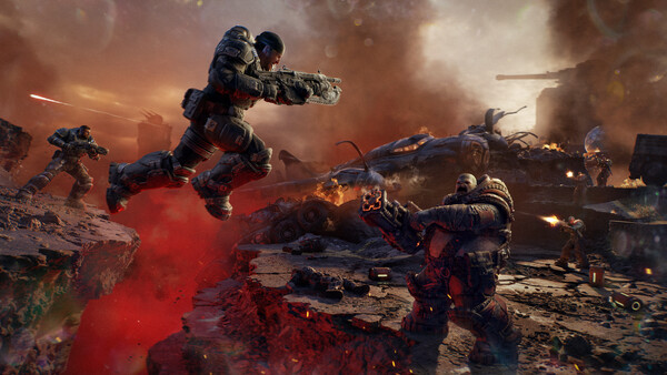 Gears of War: E-Day - capture d'écran 5 (gameplay PC)