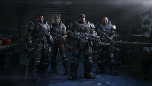 Gears of War: E-Day Premium Edition - capture d'écran 2 (gameplay PC)