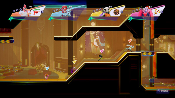 SpeedRunners 2: King of Speed - capture d'écran 2 (gameplay PC)