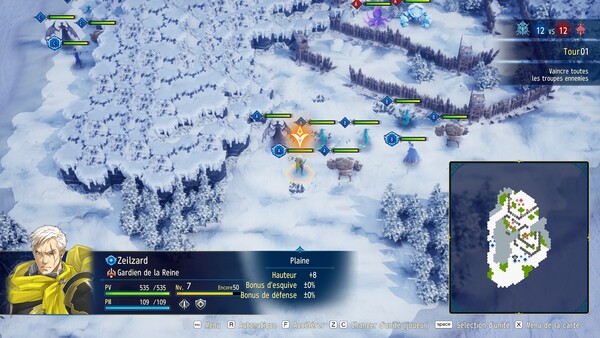 Brigandine Abyss - capture d'écran 1 (gameplay PC)