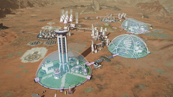 Surviving Mars: Relaunched - capture d'écran 1 (gameplay PC)