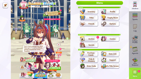 Umamusume: Pretty Derby - capture d'écran 4 (gameplay PC)