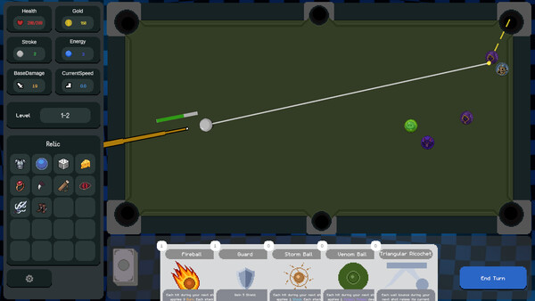 Brave Billiards - capture d'écran 2 (gameplay PC)