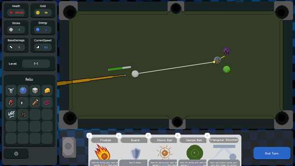 Brave Billiards - capture d'écran 6 (gameplay PC)