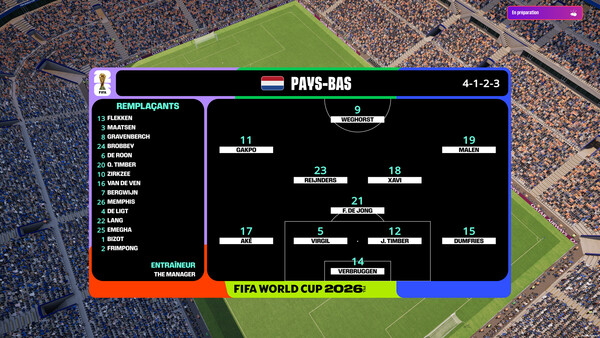 Football Manager 26 - capture d'écran 3 (gameplay PC)