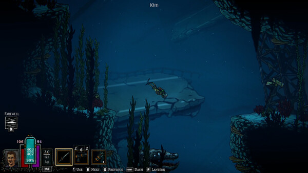 Dive or Die: Children of Rain - capture d'écran 1 (gameplay PC)