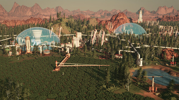 Surviving Mars: Relaunched - Feeding the Future - capture d'écran 1 (gameplay PC)