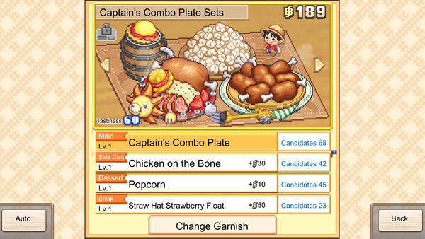 One Piece: Grand Gourmet - capture d'écran 3 (gameplay PC)