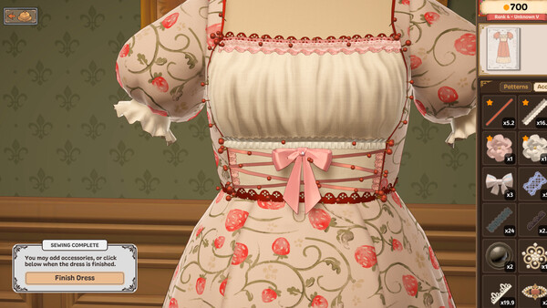 Dressmaker - capture d'écran 6 (gameplay PC)
