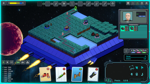 Space Evolver - capture d'écran 1 (gameplay PC)