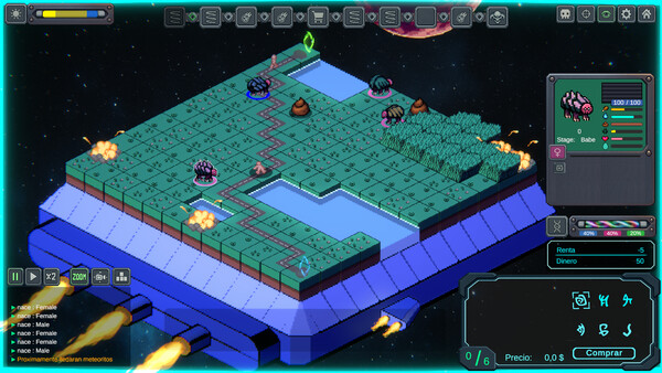 Space Evolver - capture d'écran 2 (gameplay PC)