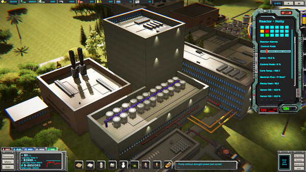 Nuclear Engineer Tycoon - capture d'écran 2 (gameplay PC)