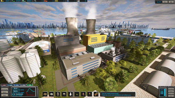Nuclear Engineer Tycoon - capture d'écran 1 (gameplay PC)