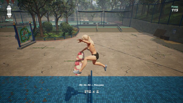Skatesterre - capture d'écran 1 (gameplay PC)