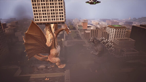 Godzilla Destroy All Monsters Melee: Remastered - capture d'écran 4 (gameplay PC)