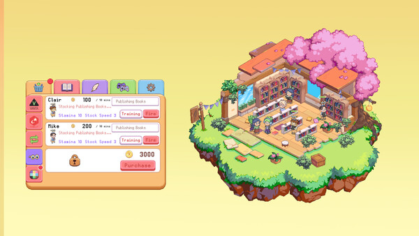 Idle Bookstore - capture d'écran 5 (gameplay PC)