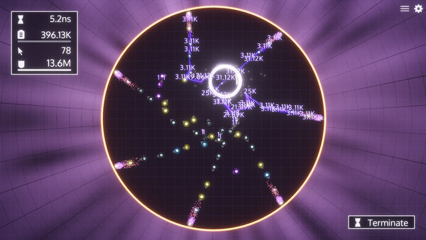 Particle Collectotron - capture d'écran 6 (gameplay PC)