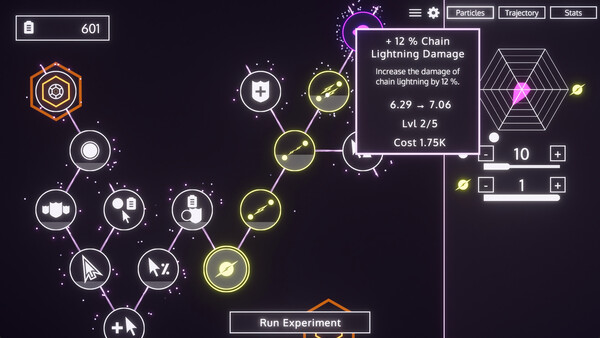 Particle Collectotron - capture d'écran 2 (gameplay PC)