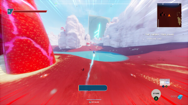 Indie Hoverboard Racing - capture d'écran 6 (gameplay PC)