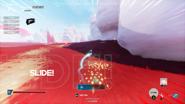 Indie Hoverboard Racing - capture d'écran 2 (gameplay PC)