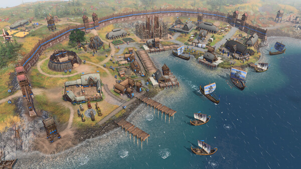 Age of Empires IV: Raiders of the North - capture d'écran 1 (gameplay PC)
