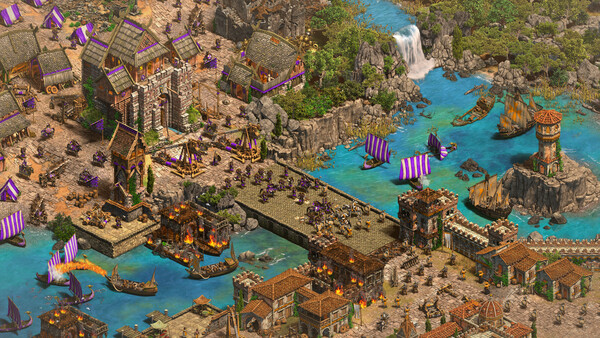 Age of Empires II: Definitive Edition - The Viking Sagas - capture d'écran 5 (gameplay PC)