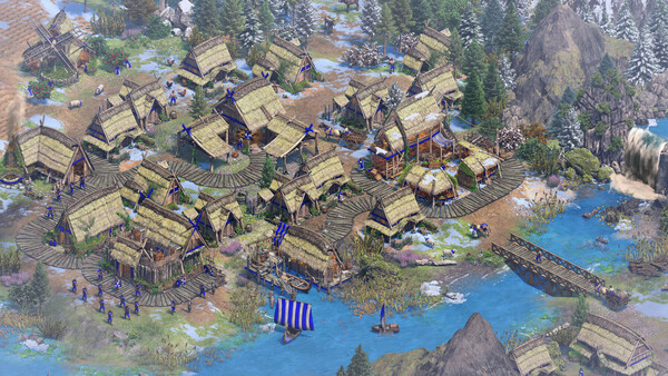 Age of Empires II: Definitive Edition - The Viking Sagas - capture d'écran 3 (gameplay PC)