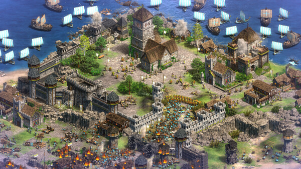 Age of Empires II: Definitive Edition - The Viking Sagas - capture d'écran 2 (gameplay PC)