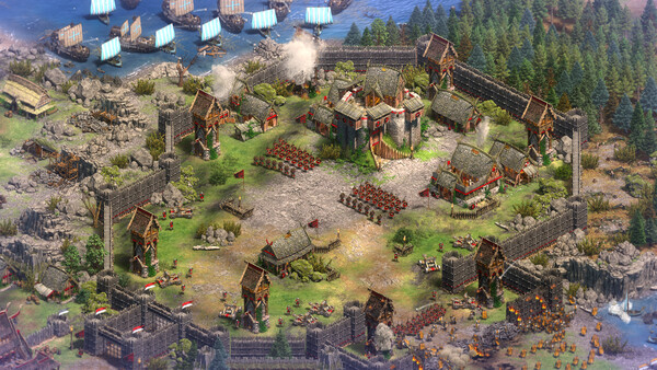 Age of Empires II: Definitive Edition - The Viking Sagas - capture d'écran 1 (gameplay PC)
